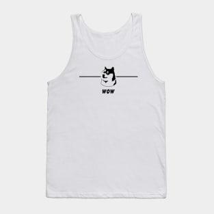 Crypto Dogecoin - Wow Tank Top